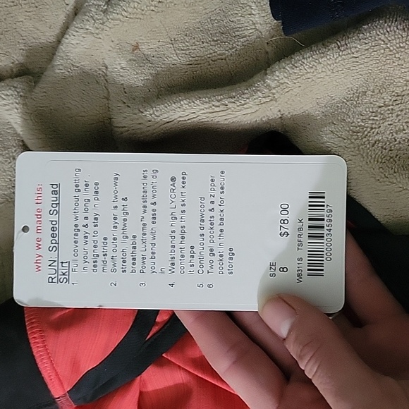 Run speed squad skirt - Picture 3 of 5